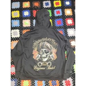 Biketoberfest Hoodie Daytona Beach Florida Sweatshirt 2021 Women's Large 161